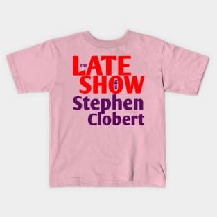 The late show Stephen Colbert Kids T-Shirt